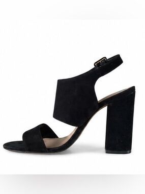 ALDO Suede Leather Block Heel Sandals Size 8.5